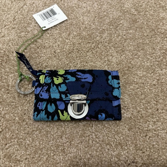 NWT Vera Bradley Quick Swipe ID Indigo Pop - Picture 2 of 9